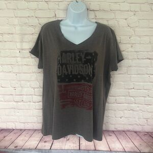 HARLEY DAVIDSON ORLANDO FLORIDA SHORT SLEEVE SHIRT-size 3XL